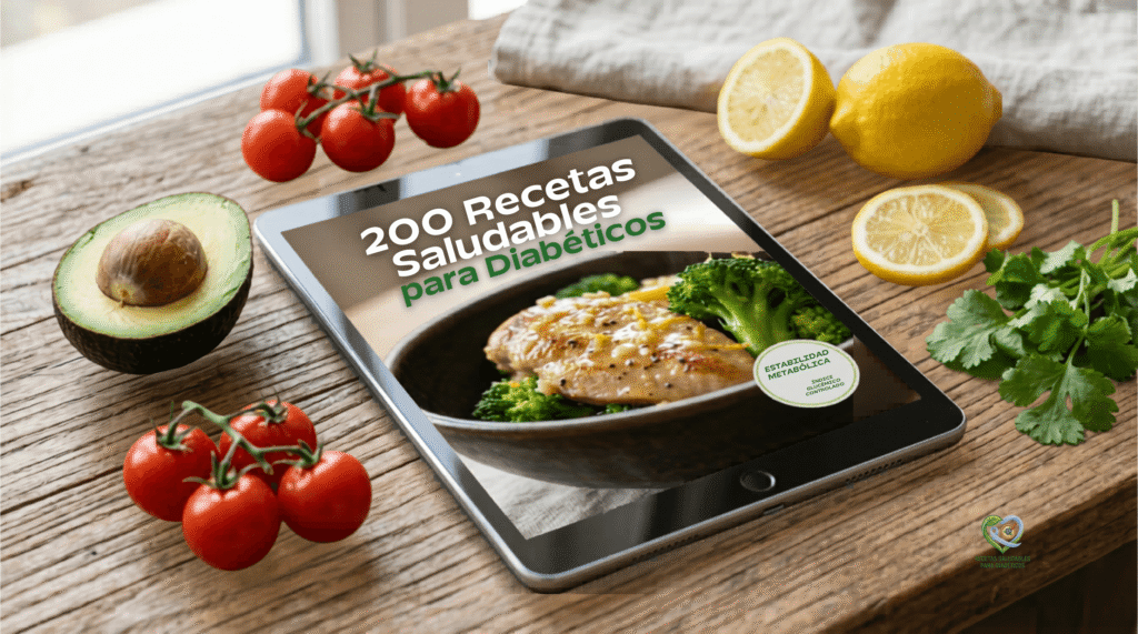 eBook: "200 Recetas Saludables para Diabéticos"