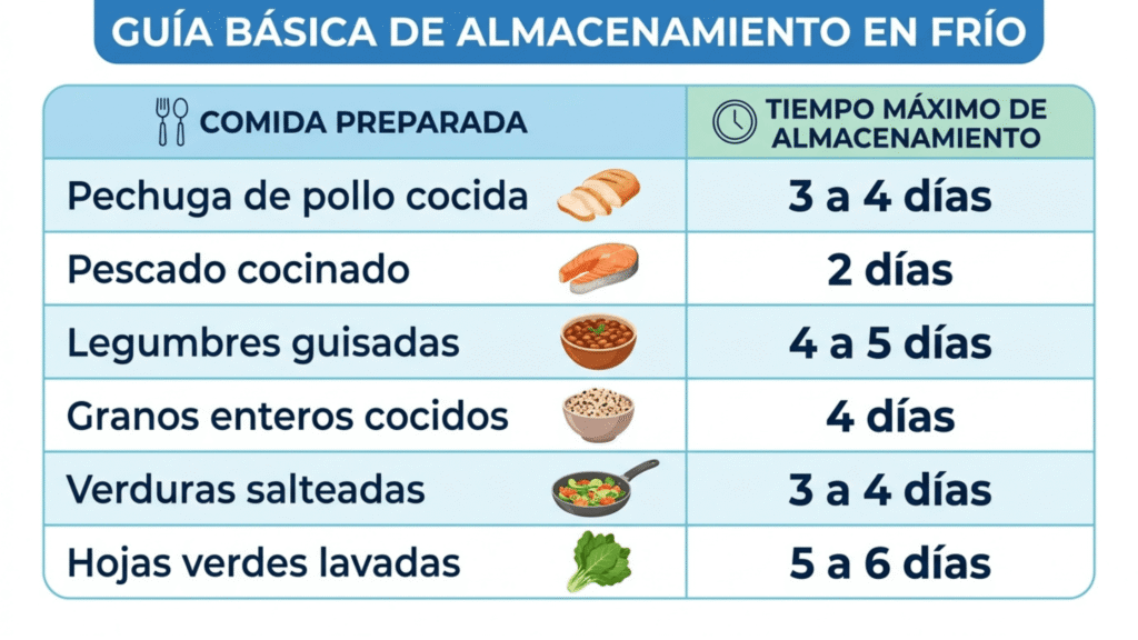 guia básica de almacenamiento en frío